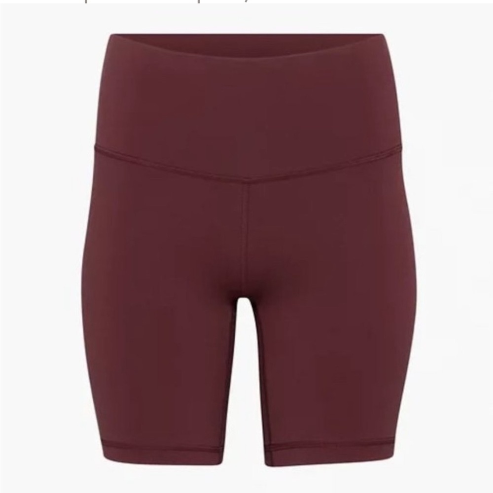 TNA Chill Maroon Shorts High-Waisted 7’
New with Tags